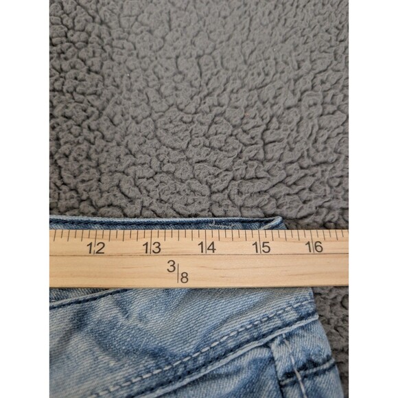 Aeropostale Jeans Women's 7/8 30" Waist Blue Denim Chelsea Bootcut Low Rise Y2K - Picture 5 of 9